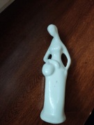 Figurka GRZYBIARKA Ćmielów Wałbrzych Krzysztof design PRL 