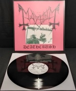 Mayhem Deathcrush Black LP Armageddon Hellhammer Emperor Enslaved Satyricon