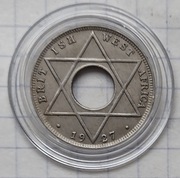 #2442 Brytyjska Afryka Zachodnia 1/10 pensa 1927 piękna!