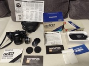 Aparat fotograficzny Olympus OM101 Lustrzanka analogowa +Dodatki 