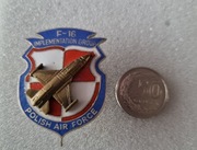 Odznaka  F-16 Polskie Siły Powietrzne