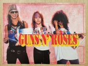 Guns n' Roses - Duży plakat z 1992 roku - Format A2 (55 x 40 cm) - NOWY!