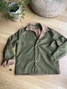 Lekka ocieplana kurtka bomberka pilotka w stylu vintage