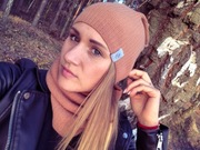 Komplet jesienno-zimowy czapka komin prążek 