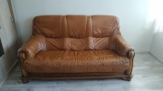 Sofa z eko skóry.