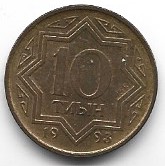 Kazakstan 10 tyin 1993