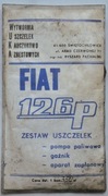 Zestaw uszczelek do Fiat 126p - dla kolekcjonera