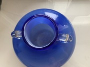 Wazon kobaltowy okrągły