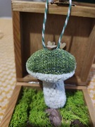 Grzyby grzybki Muchomorki na choinkę bombki