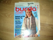 Burda 08/1978  + wykroje