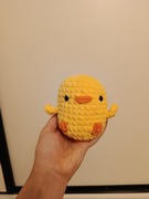 Kaczuszka na szydełku 