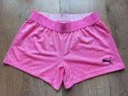 PUMA  krótkie szorty dziewczęce  różowe   rozmiar 7/8 lat    128/134 cm 