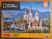 Puzzle 3D , zamek Neuschwanstein , 121 elem. 