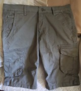 Szorty męskie Denley DF3053, szare, rozmiar 34/L