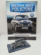 Model Policyjny HINDUSTAN AMBASSADOR 1:43 DeAgostini Kultowe Wozy Policyjne