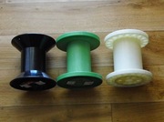 Plastikowa szpula na sznurek, drut, kabel, lampki choinkowe itp.