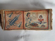 Pudełko ze strzykawką do ciast. PRL. Lata 50-te.