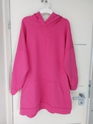 Bluza tunika sukienka MEGI różowa roz. uniwersalny 