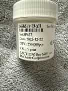 Kulki  do reballingu  0.500mm 250 tyś PMTC