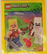 LEGO MINECRAFT BOHATER I SZKIELET SASZETKA 662409
