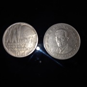 20zł M.Nowotko 1976 10zł XXV lat wojska PRL 1968