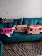 Barbie kamper samolot i pociag