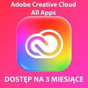 Adobe Creative Cloud – All Apps | Dostęp na 3 miesiące | NA TWOJE KONTO