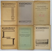 Wydawnictwa ogrodnicze i rolnicze. Lata 1935-1939. Zestaw