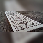 Panele ażurowe cnc sklejka design parawany tralki