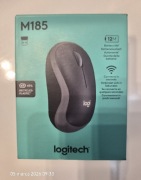 Logitech M185, mysz bezprzewodowa, szary/czarny