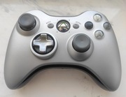Bezprzewodowy pad xbox 360 srebrny, edycja limitowana