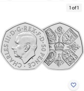 50 p2022-pierwsza moneta z Karolem III - mennicza