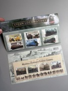 Zestaw Znaczków Royal Mail 2025 - Parowozy (Steam Locomotives) , Pack 671