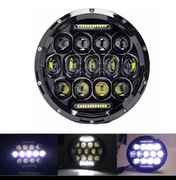 Lampa motocyklowa przednia uniwersalna 7 cali (17,78cm)