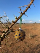 Bombka koraliki masajskie 