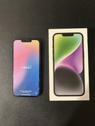 Apple iPhone 14 granatowy kondycja baterii 83% pudełko