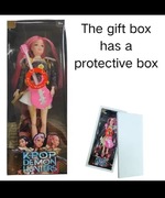 DEMON HUNTERS LALKA MIRA KPOP ŁOWCZYNIE DEMONÓW MIRA LALKA ŚPIEWA 30 cm