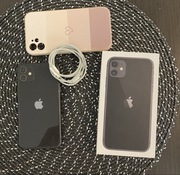 iPhone 11 100% Kondycja Baterii Idealny +Etui +Kabel