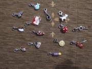 Zawieszki do bransoletek Apart srebne