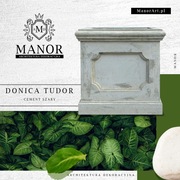 Donica ogrodowa dekoracyjna beton szary duża XXL