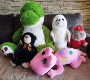 Zestaw pluszaków maskotek 