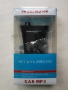 Transmiter samochodowy  fm modulator  car mp3  wma wireless nowy