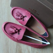 Mokasyny coach rozmiar 37,5 czerwone