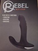 Masażer prostaty Mens Gear czarny 