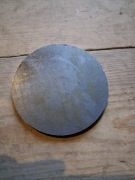 Formatka stalowa okrąg krążek fi 100mm gr. 6mm