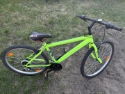 Rower używany zielony