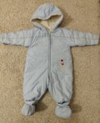 Niebieski kombinezon do wózka 12 mies 1 rok