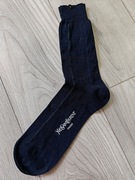 Super wizytowe długie męskie skarpety Yves Saint Laurent rozm 42-46cm nowe 