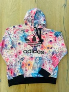 SUPER KWIATOWA BLUZA ADIDAS M / L, OKAZJA
