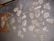 bryły, żyły, samorodki soli kamiennej z Wieliczka